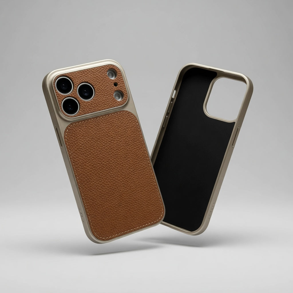 Matné pouzdro z veganské kůže – iPhone