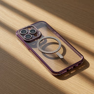 Transparentní třpytivé pouzdro MagSafe – iPhone