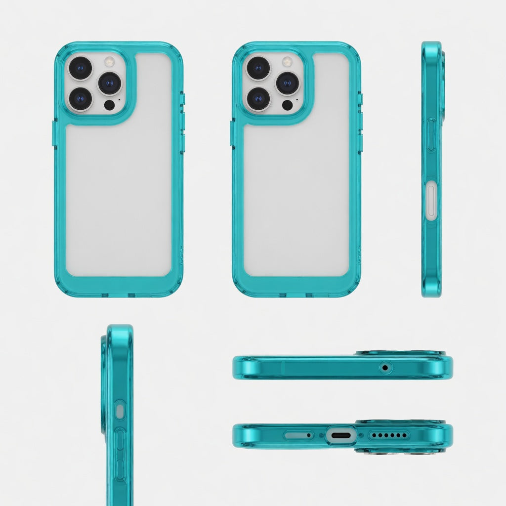 Průhledný tvrdý obal nárazuvzdorný – iPhone