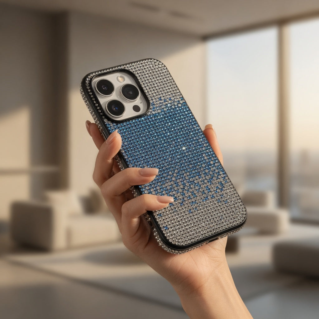 Třpytivé pouzdro Diamond Bumper – iPhone