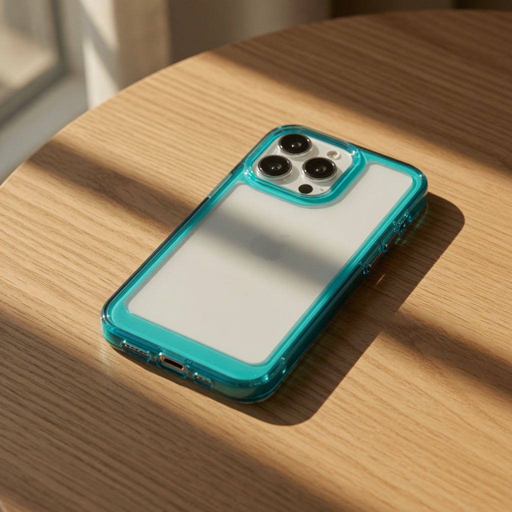 Průhledný tvrdý obal nárazuvzdorný – iPhone