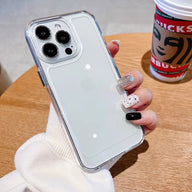 Průhledný tvrdý obal nárazuvzdorný – iPhone
