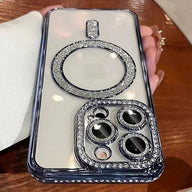 Transparentní třpytivé pouzdro MagSafe – iPhone