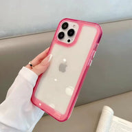 Průhledný tvrdý obal nárazuvzdorný – iPhone