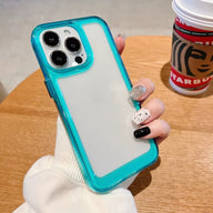 Průhledný tvrdý obal nárazuvzdorný – iPhone